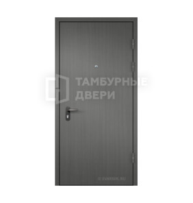 Дверь тамбурная глухая в коридор МДФ — скелет ТД-35